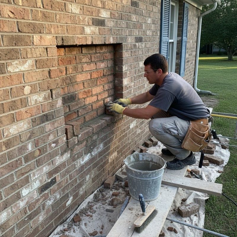 Brick Veneer Repair