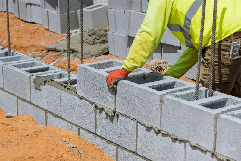 Block Wall Installation in West Hartford, CT