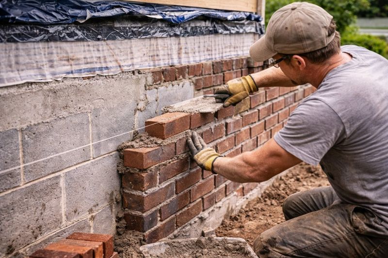 Brick Masonry Installation in Medina, OH