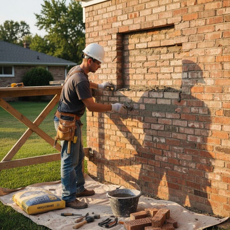 Brick Veneer Repair