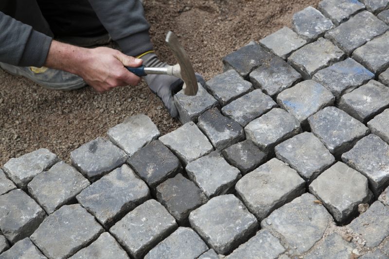 Limestone Pavers Installation in Boston, MA