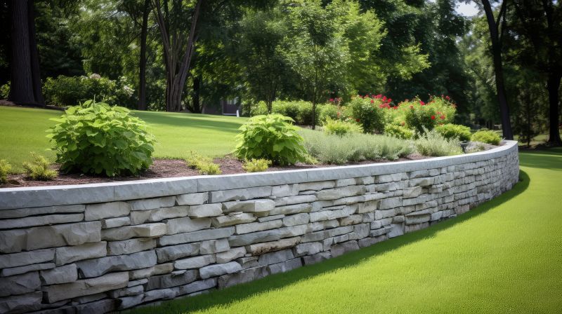 Retaining Wall Installation