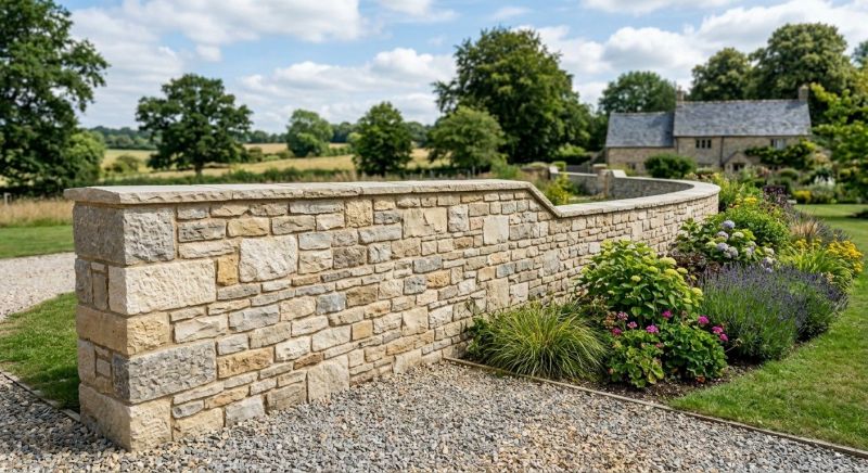 Stone Wall Replacement in Worcester, MA