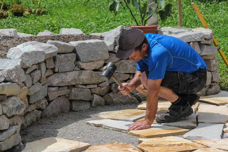Masonry Contractor at Work